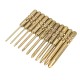 Socoje 40mm Magnetic Screwdriver Bits Hex Cross Head PH0 PH1 PH2 Bit For Electric Screwdriver 10Pcs 