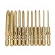 Socoje 40mm Magnetic Screwdriver Bits Hex Cross Head PH0 PH1 PH2 Bit For Electric Screwdriver 10Pcs 