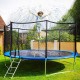 12m Spray Hose Trampoline Sprinkler Water Spray Kids Outdoor Enjoy Summer Backyard Water Park Game