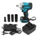 2 in1 18V 588N.m. Li-Ion Brushless Cordless Electric 1/2 Wrench 1/4 Screwdriver Drill