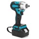 2 in1 18V 588N.m. Li-Ion Brushless Cordless Electric 1/2 Wrench 1/4 Screwdriver Drill