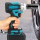 2 in1 18V 588N.m. Li-Ion Brushless Cordless Electric 1/2 Wrench 1/4 Screwdriver Drill