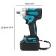 2 in1 18V 588N.m. Li-Ion Brushless Cordless Electric 1/2 Wrench 1/4 Screwdriver Drill