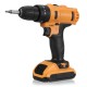 21V Socoje Electric Power Drill with Adjustable Speed 180W 28Nm Maximum Torque Reversible Function Drills in Wood and Steel Digital Display 1pc