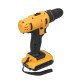 21V Socoje Multifunctional Handheld Drill with Digital Display Battery Powerful 1450RPM 180W Rated Power & Rechargeable Lithium-Ion Battery 1pc