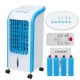 220V Socoje Portable Air Conditioner Fan Humidifier Cooler Water Cooling System Mechanical/Remote Control 1pc