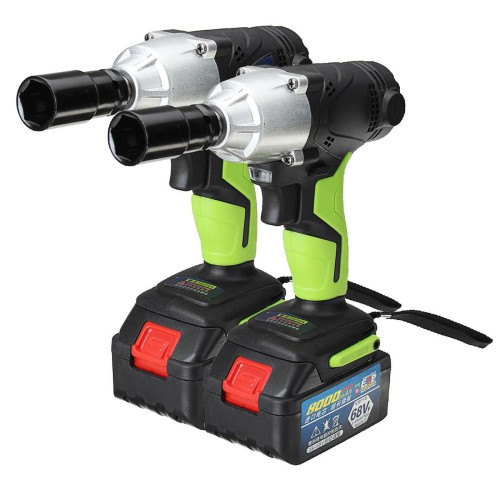 8.0Ah 68V Cordless Impact Wrench Li-ion Power Driver Drill Power Wrench Tools 1 Charger 2 Batteries