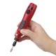 DC 5V 10W Mini Electric Rotary Tools 5000-15000rpm Cordless Drill Grinder Pen Engraving Sander Kit