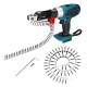 Socoje Rechargeable Automatic Nail Guns Electric Screwdriver For Makita 18V Battery Plasterboard Partition Walls Wooden Boards Ceilings