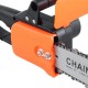 3000W 388VF 12 Inch Portable Electric Saw Pruning Chain Saw Rechargeable Woodworking Power Tools Wood Cutter W/ 1/2 Battery EU/US Plug 1pc