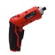 MPT 3.6V 250r/min 1500mAh 3.0N.M 10 PCS Li-ion Cordless Electric Screwdriver Set