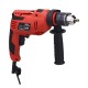 MPT Corded AC Electric Hammer 550W 13mm Chuck Impact Drill with Auxiliary Handle Variable Speed and Multifunction