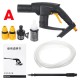 Portable Wireless High Pressure Cleaner Hose Set 13L 0.9Mpa / 130psi A/B/C Kit