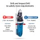 DZJ16  710w 13mm electric power impact driver drill