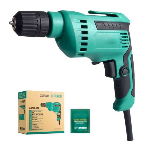 Ergonomics body design mini impact electric drill machine AJZ10-10K