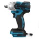 18V Socoje Cordless Brushless Impact Wrench Screwdriver Stepless Speed Change Switch For 18V Makita Battery 1 set