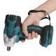 Upgrade 4 Speed Brushless Cordless Electric Impact Wrench Rechargeable 1/2 inch Wrench Power Tools for Makit 18V Battery