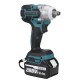 Socoje 288VF 1/2'' Electric Cordless Brushless Impact Wrench With 1/2 Battery