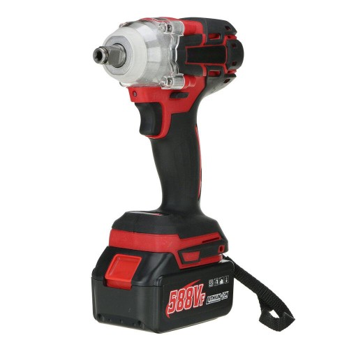 Socoje 588VF 2 in 1 Electric Cordless Brushless Impact Wrench Driver Socket Screwdriver