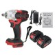 Socoje 588VF 2 in 1 Electric Cordless Brushless Impact Wrench Driver Socket Screwdriver