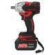 Socoje 588VF 2 in 1 Electric Cordless Brushless Impact Wrench Driver Socket Screwdriver