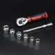 36PCS Sleeve Combination Set Sleeve Batch Head Set Auto Repair Tool Household Hardware Tool Combination