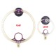 ARINST 2pcs Donut VHF UHF FM Mini Loop Antenna for HFDY Malahiteam DSP DSP2 Radio Receiver