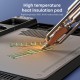 Digital Microscope 1600X 12MP Camera Sensor Coin Microscope 7 Touch LCD Microscope with Wired Remote 28 LED Fill Lights For PC