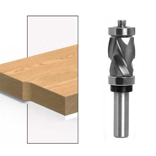 1/2 Shank Carbide CNC Router Bit Milling Cutter Bearing Trimming Ultra-Perfomance Compression Flush Trim For Wood