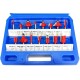 12/15pcs 1/4 Shank Router Bit Set Milling Cutter For Wood Trimming Slotting Engraving Carbide Woodworking DIY Tools