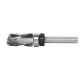 12.7*25.4*67MM Carbide Lower Bearing Spiral Trimming CNC Router Bit End Mill 1/4 6.35mm Shank for Woodworking