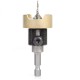 82 Degree Woodworking Countersink Drill Bits Carbide Tipped with Adjustable Depth Stop No Thrust Ball Bearing