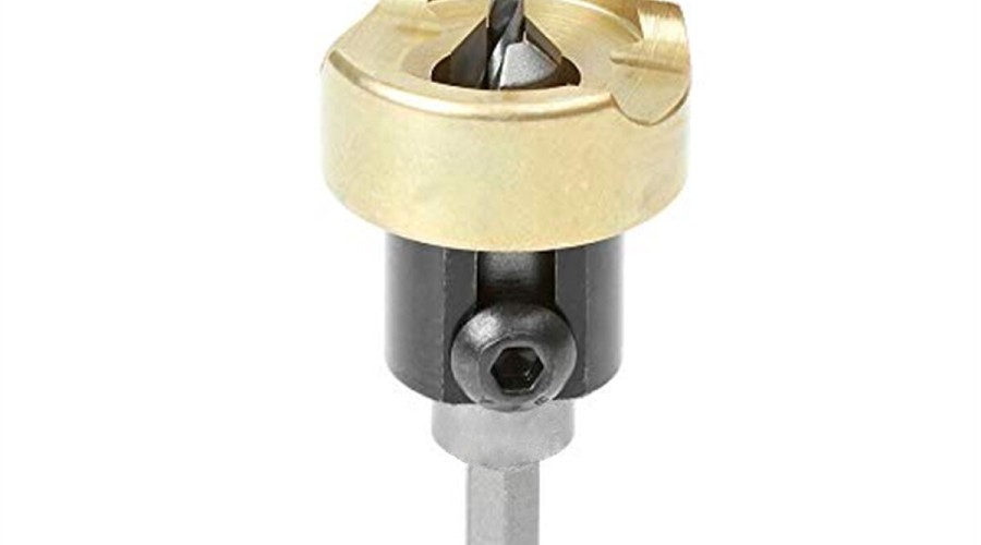 82 Degree Carbide Tipped Countersink Drill Bits with Adjustable Depth Stop (No Thrust Ball Bearing)