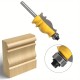 8mm Shank Cemented Carbide Router Bit Woodworking Carving Cutter Set 8mm Shank and Carbide Tips Ideal for DIY and Professional Projects