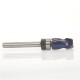 Blue Nano Coated High-End Milling Cutter Hard Alloy Extended Shaft Versatile Woodworking Tool Superior Precision Durable Design