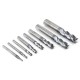 Carbide End Mill Set Tungsten Steel 8PCS 2-12mm 4 Flutes CNC Milling Cutter High Wear Resistance High-Speed Cutting