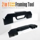 3 in 1 Framing Spacing Tool 12/14/16 Precision On-Center Framing Stud Layout Tool for Framing Walls / Roofs / Floors / Ladders