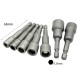 1/4 Inch 6.35mm 7pcs 6.0 7.0 8.0 9.0 10 12 14mm Nut Drivers