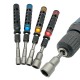 1/4 Inch 6.35mm 7pcs 6.0 7.0 8.0 9.0 10 12 14mm Nut Drivers