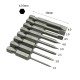 1/4 Inch 6.35mm 8pcs 1.5 2.0 2.5 3.0 4.0 4.5 5.0 6.0mm Flat Head Screwdriver