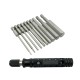 10PCS  1/4 Inch 6.35mm Length75mm  H1.5,H2,H2.5, H3, H4, H5, H6, H8, H10,H12  Hex Shank Magnetic Hexagon Screwdriver