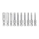 20pcs Hex Head Allen Wrench Drill Bit Set Premium S2 Steel Drill Bit Quick Release Shank Magnetic Screwdriver Bit Set