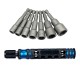 7pcs 1/4 Inch 6.35mm Length 65mm 6.0 / 7.0 / 8.0 / 9.0 / 10 / 12 / 14mm Nut Drivers