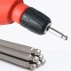 8pcs S2 1/4 Inch 6.35mm Ball Point Bits Set Screwdriver Bit Ball End Hex Allen Bit wrench Tool