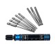 TP8/TP10/TP15/TP20/TP25/TP27/TP30/TP40 1/4 Inch 6.35mm L75mm Torx Head Bits with handle for Electric Screwdriver