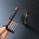 TP8/TP10/TP15/TP20/TP25/TP27/TP30/TP40 1/4 Inch 6.35mm L75mm Torx Head Bits with handle for Electric Screwdriver