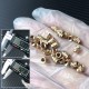 100pcs M3 Brass Insert Nuts Hot Melt Molding Copper Heat Inserting Thread Embedded Knurled Injection Nut