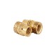 100pcs M4 Brass Insert Nuts Hot Melt Molding Copper Heat Inserting Thread Embedded Knurled Injection Nut