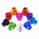 20pcs M3 M4 M5 M6 Blind Hole Hand Nut Aluminum Knurled Step Thumb Nut