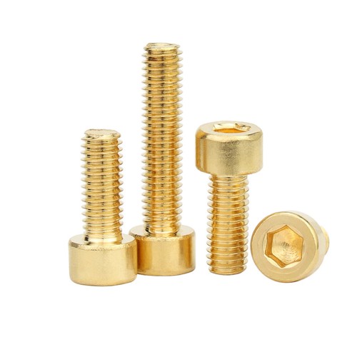 20pcs M8 M10 Brass Hex Hexagon Socket Cap Head Screws